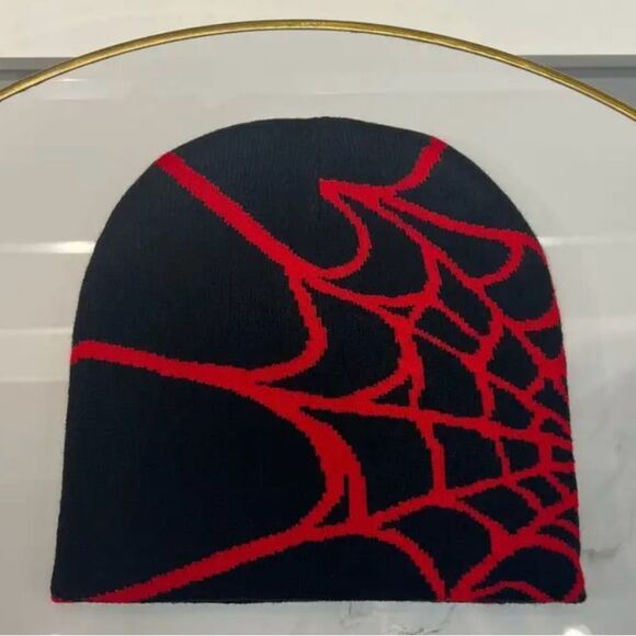 SPIDER WEB BEANIE - Picture 1 of 3
